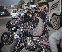 تحرير 2963 مخالفة لقائدي الدراجات النارية لعدم ارتداء «الخوذة»