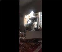 فيديو| 5 مصابين في اصطدام شاحنة بمسجد في السعودية 