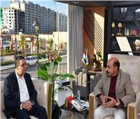 محافظ أسوان يستقبل السفير الهندي بالقاهرة