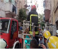 الحماية المدنية تنقذ 4 مواطنين من حادث انهيار عقار بالإسكندرية