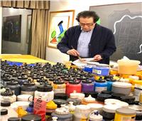 فاروق حسني يعلن أحدث معارضه الفنية بالبحرين في 2022