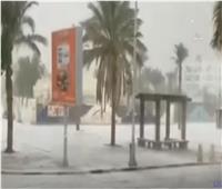 في مشهد أوروبي .. الغردقة تكسوها الثلوج | فيديو