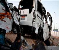 إصابة رجل وسيدة في حادث تصادم سيارتين بطريق الإسماعيلية القاهرة الصحراوي