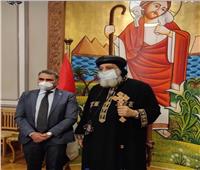 اتحاد العمال المصريين في إيطاليا يهنيء البابا تواضروس بأعياد الميلاد