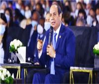 الرئيس السيسى: الله تفضل على الشعب المصري ولم نلق مصير اللاجئين| فيديو