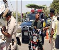 تحرير 2976 مخالفة لقائدي الدراجات النارية لعدم ارتداء «الخوذة»
