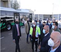 وزير النقل في زيارة لمصنع الأتوبيسات «GB POLO» بالعين السخنة| صور  