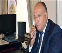 وزير الخارجية يتلقى اتصالًا هاتفيًا من نظيره المغربي