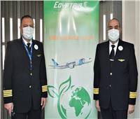 وزير الطيران يقود أول رحلة جوية بخدمات صديقة للبيئة بين القاهرة وباريس