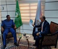 السفير المصري في جيبوتي يلتقي بالسكرتير التنفيذي لمنظمة الإيقاد