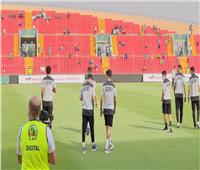 منتخب مصر يصل ملعب جابوما استعداداً لمواجهة كوت ديفوار