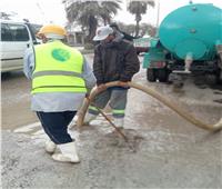 نائب محافظ القاهرة يتابع أعمال رفع تجمعات مياه الأمطار بالمنطقة الجنوبية