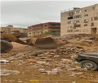 محافظة الجيزة: رفع 900 طن مخلفات من قطع أراضي فضاء بحدائق الأهرام