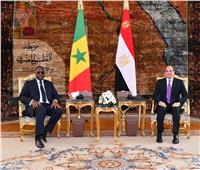 الرئيس السيسي مرحباً برئيس السنغال: أعرب عن اعتزازي بما يجمع شعبينا من روابط تاريخية