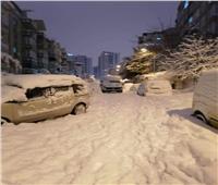 «الأرصاد» العاصفة الثلجية التي تضرب شرق المتوسط لن تصل إلى مصر | صور