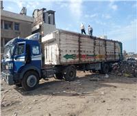 مجلس مدينة كفرالزيات ينجح في نقل ٥٥٠ طن من مقلب للقمامة للمدفن الصحي 
