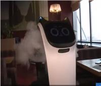كيف يخدم الروبوت الزبائن في مطعم بمدينة روسية؟