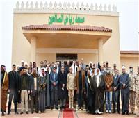 القوات المسلحة تفتتح مسجد رياض الصالحين بمدينة نخل بشمال سيناء