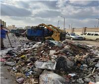 حملة لإزالة مخلفات القمامة التاريخية بالبساتين 