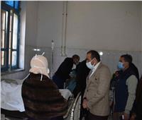 محافظ المنيا يتابع الحالة الصحية لمصابي حادث تصادم بـ«الصحراوي الشرقي»