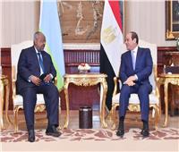 الرئيس السيسي: مصر حريصة على ترسيخ التعاون الاستراتيجي مع جيبوتي