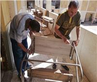 تدشين مبادرة «يلا صيانة» لصيانة وإصلاح الآثاث بمدارس كفر الزيات 