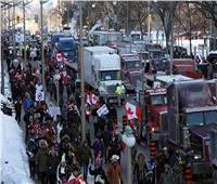 عاصمة كندا تعلن الطوارئ لاحتجاجات سائقي الشاحنات ضد قيود كوفيد