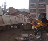 رفع مخلفات القمامة التاريخية في 3 أحياء بالقاهرة