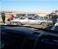 صور | أسماء المصابين في انقلاب سيارة بطريق قنا الصحراوي
