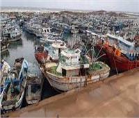 توقف حركة الصيد في كفر الشيخ بسبب الطقس