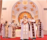 «البابا تواضروس» يدشن كاتدرائية البشارة والملاك غبريال بالمحمودية