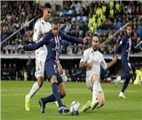 انطلاق مباراة باريس سان جيرمان وريال مدريد