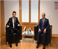 الرئيس السيسي يلتقي كيريل بيتكوف رئيس وزراء بلغاريا
