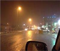 أمطار خفيفة على قرى ومدن المنيا 