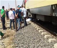 مصرع شخص أسفل عجلات القطار في بني سويف اليوم الأحد