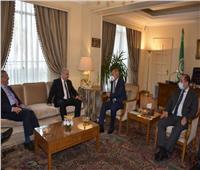 «أبوالغيط» يستقبل رئيس المجلس الشعبي الوطني الجزائري