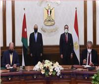 اللجنة العليا المصرية الأردنية توقع عدد من مذكرات التفاهم وبروتوكولات التعاون