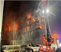 اندلاع حريق هائل بمجمع سكني في ألمانيا