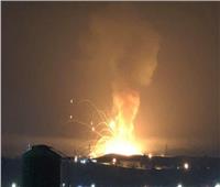 انفجار ضخم وسط دونيتسك شرق أوكرانيا