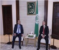 أمين عام البرلمان العربي يلتقي رئيس ديوان مجلس النواب الليبي