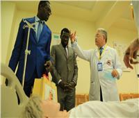 خطاب شكر وشهادة تقدير من حكومة السنغال لمستشفى الكبد المصري 