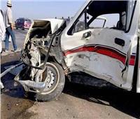 إصابة 3 شباب في حادث انقلاب سيارة بنجع حمادي