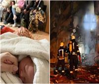 الأمل يولد في الظلام.. ولادة طفلة داخل محطة مترو أثناء قصف أوكرانيا| صور