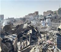 السيطرة على حريق مخلفات خردة في أوسيم