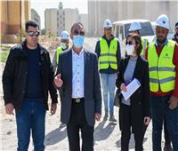 محافظ الإسكندرية يتابع تنفيذ مشروعات «حياة كريمة» ببرج العرب