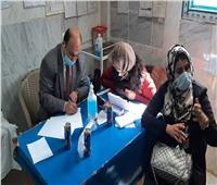 جامعة بنها تنظم قافلة طبية بقرية ميت حلفا في قليوب