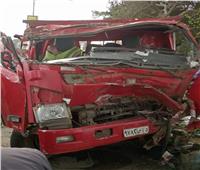 أسماء الضحايا والمصابين في حادث سقوط شجرة على سيارة نصف نقل بالدقهلية