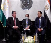 جلسة مباحثات موسعة لرئيس جمهورية طاجيكستان ورئيس الوزراء  