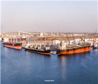 ميناء دمياط البحري يستقبل 12692 طن قمح ويُصدر19147 طن فوسفات 