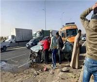 مصرع شخصين في حادث بالطريق الأوسطي في القاهرة